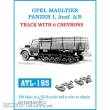 Friulmodel ATL-185 - Tracks for OPEL MAULTIER / PANZER I. Ausf. A/B