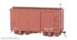 Bachmann 26501 - 18 ft. Box Car - Oxide Red, Data Only (2 per box)