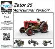 Planet Models 129-MV129 - 1:72 Zetor 25 Agricultural Version