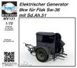 Planet Models MV131 - 1:72 Elektrischer Generator 8kw für Flak Sw-36) mit Sd.Ah.51 1/72