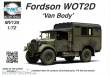 Planet Models 129-MV135 - 1:72 Fordson WOT2D ‘Van Body’ 1/72