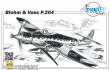 Planet Models 129-PLT026 - Blohm & Voss BV P.204 in 1:72