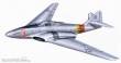 Planet Models 129-PLT131 - Messerschmitt Me 262 HG III