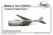 Planet Models 129-PLT186 - Blohm & Voss P.209 German Jet Fighter Project