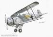 Planet Models 129-PLT085 - Bücker Bü 133 Jungmeister