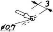 Weinert 2713 - Griffstangenhalter lang (0)