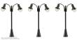 Faller 272126 - LED-Laterne, Bogenleuchten, 3 Stück