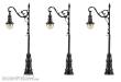 Faller 272131 - LED-Laterne, Bogenleuchte, warmweiß, 3 Stück