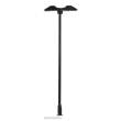 Faller 272132 - LED-Trapezleuchte, zweiflammig, warmweiß, 3 Stück