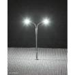 Faller 272221 - LED-Straßenbeleuchtung, Peitschenleuchte, Doppelausleger