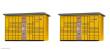 Faller 272921 - 2 Packstationen DHL