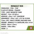 Cobi 2740 - Renault R35 - Valentine IX - Panzer I