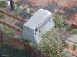 Juweela 28278 - 1:87 Prellbock Beton, 2x