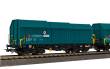 Piko 28304 - 2er Set Teleskophaubenwagen mit Y-Drehgestellen CH-SBB C VI