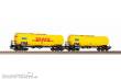 Piko 28306 - 2er Set Knickkesselwg. DHL DB AG VI (PSSH)