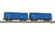 Piko 28307 - 2er Set Teleskophaubenwagen VTG VI