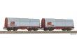 Piko 28308 - 2er Set Teleskophaubenwagen FS IV