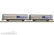 Piko 28309 - 2er Set Schiebewandwagen Habbillnss CH-SBB C / Railcare VI