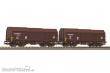 Piko 28317 - 2er Set Teleskophaubenwagen &Ouml,BB IV
