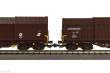 Piko 28317 - 2er Set Teleskophaubenwagen &Ouml,BB IV