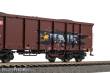 Piko 28338 - 2er Set Offene Güterwagen Eaos DB AG VI mit Graffiti und Kohleladung