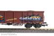 Piko 28338 - 2er Set Offene Güterwagen Eaos DB AG VI mit Graffiti und Kohleladung