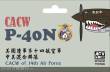 AFV-Club AR144S02 - CACW P40-N (CACW of 14th Air Force) in 1:144