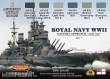 Lifecolor CS33 - Royal Navy WWII Eastern Approach early war Set 1 Camouflage Set