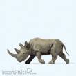 Preiser 29522 - HO 1 Afrikanisches Nashorn
