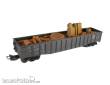Modellbahn Engl 298 - USA Schrottladung rostig 163 x 29mm
