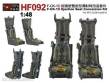 Hobby Fan HF92 - F-CK-1D Ejection Seat Conversion kit for AR48109 in 1:48