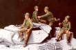 Hobby Fan HF529 - 1:35 U.S. M10 Tank Infantry- 4 Fig. Pick Up