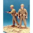 Hobby Fan HF538 - 1:35 First Cavalry 1965 LZ-Ray- 2 Fig. w/Base