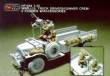 Hobby Fan HF554 - 1:35 WWII U.S. Truck Drivers/Gunner crew/2fig
