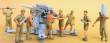Hobby Fan HF568 - 1:35 Flak 18 Crew set (Afrikakorps) 8 figures