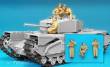 Hobby Fan HF584 - 1:35 British Churchill Tank crew alamein/3fig