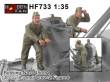 Hobby Fan HF733 - 1:35 Bussing-NAG 4500A 3t crane repair crew-2 Figures