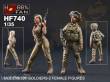 Hobby Fan HF740 - Modern IDF Soldiers-2 Female Figures in 1:35