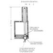 Seuthe 3-14 - Spur N Dampferzeuger 14 mm zum Einbau in Vorratsbehälter