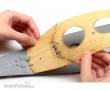 Tamiya 300012645 - 1:350 WWII Yamato Holz-Deck Dekor
