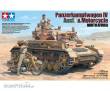 Tamiya 300025208 - 1:35 Dt. PzKpfw.IV Ausf.F m. Krad DAK