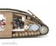 Tamiya 300030057 - 1:35 WWI Brit. Panzer Mk. IV Male (mot.)