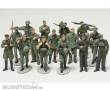 Tamiya 300032530 - 1:48 WWII Figuren-Set Dt.Infa.Manöv.(15)