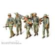 Tamiya 300035184 - 1:35 WWII Fig.-Set MG-Trupp i.Manöver(5)