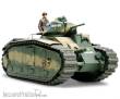 Tamiya 300035282 - 1:35 WWII Franz. KPz B1 bis (1)