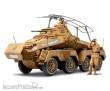 Tamiya 300035297 - 1:35 Dt. SdKfz.232 SpPz Afrika (2)