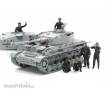 Tamiya 300035354 - 1:35 Figuren-Set Dt. Pz. Besatzung (4+4)