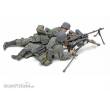 Tamiya 300035386 - 1:35 Fig.-Set Dt. MG Truppen (5) Mit.WW2