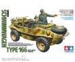 Tamiya 300035393 - 1:35 Dt. Schwimmwagen T166 breit