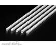 Tamiya 300070261 - Vierkant-Rohrprofil 3x3mm (5) 400mm Kst.